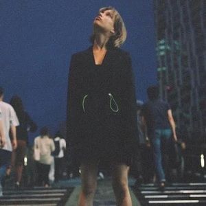 DANIELLE GUIZIO Black Blazer Dress
